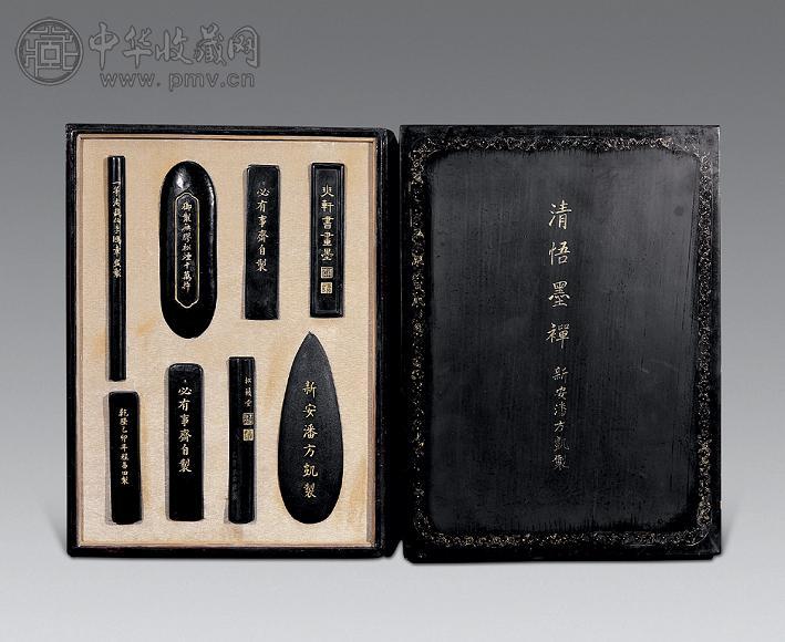 明 潘方凯制套墨(1套8块)