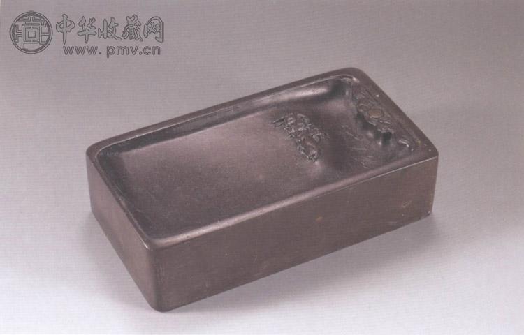 清 端石三羊开泰长方砚