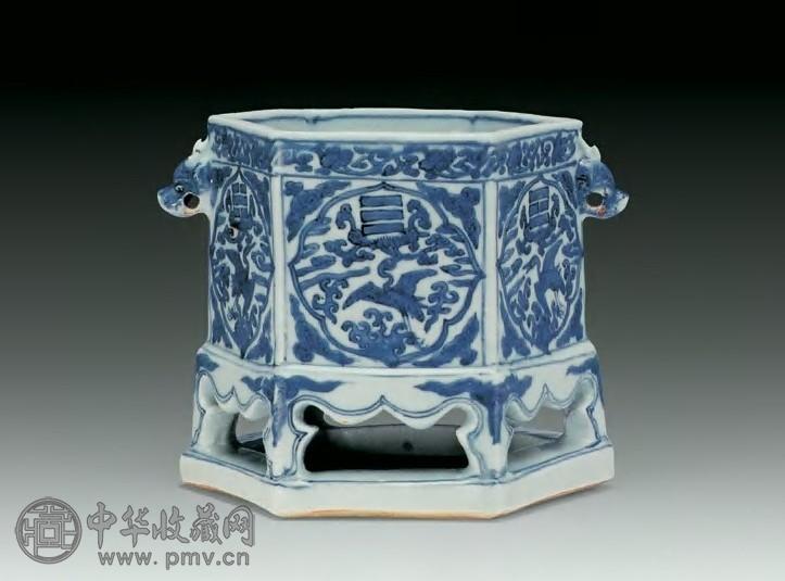 【銀閣】中国美術 青白玉 刻 香炉 高20cm 旧家蔵出(LC533)