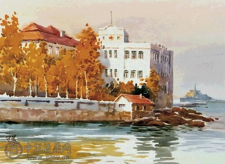 宋守宏 风景 水彩画