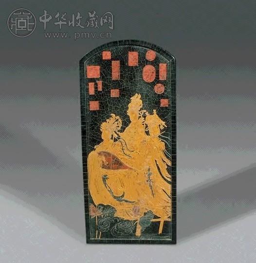 民国 仕女图墨