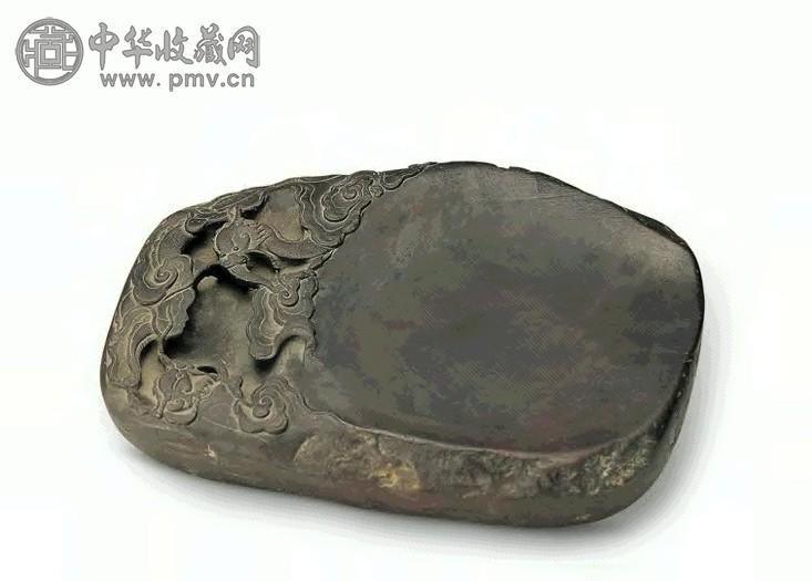 清 雕龙端砚