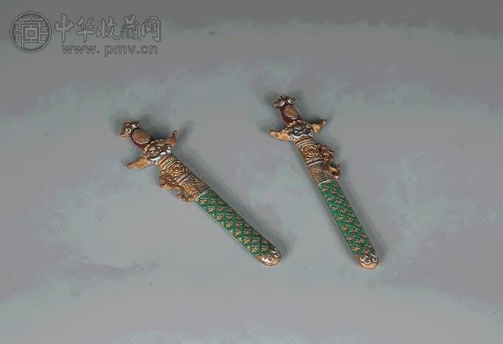 五石顶烟宝剑古墨(2锭)