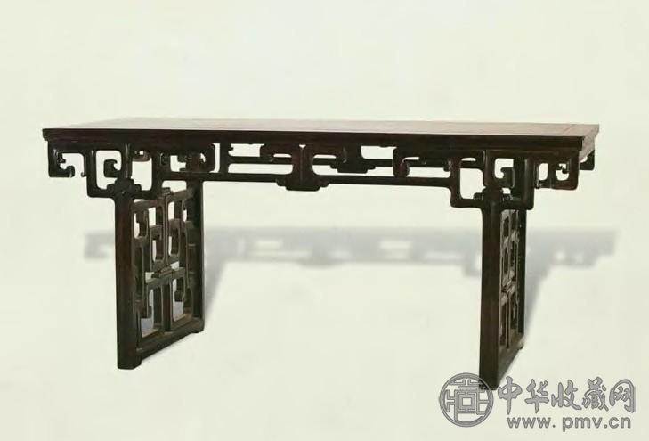 清乾隆 红木供案式大画案