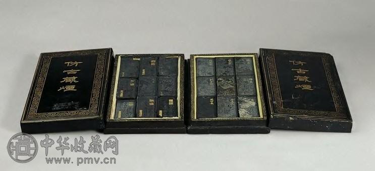 民国 瀛洲图墨(2盒18方)