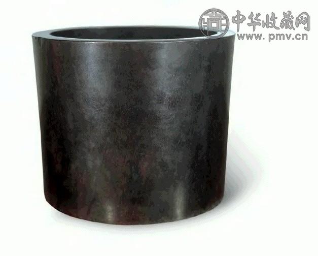清 紫檀大笔海