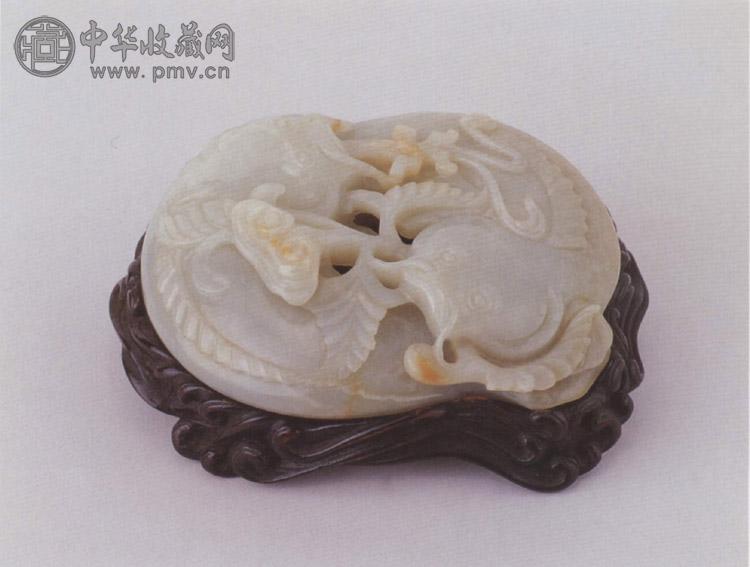 清中期 玉雕万年有馀镇