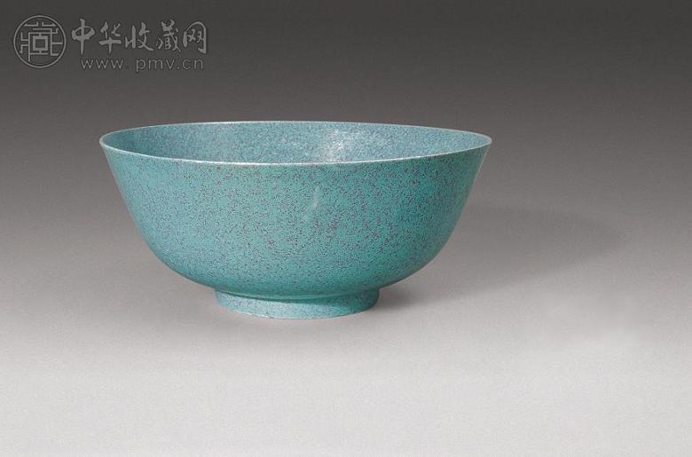 清光绪 炉钧釉大碗