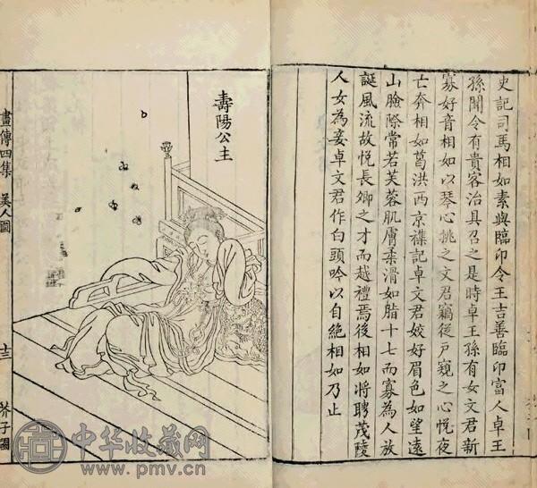 清 芥子园画传初二三四集