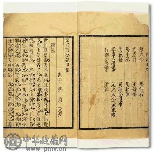 清康熙 渠丘耳梦录