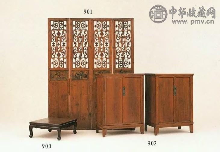 清中期 榆木炕几