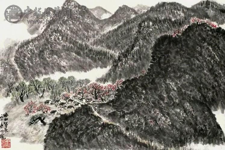 赵望云 西山风景 轴