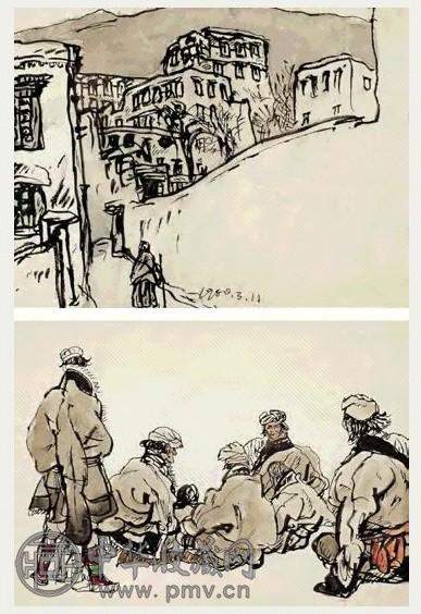陈丹青 西藏组画(2)