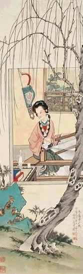王凤年 花木兰 立轴 设色纸本