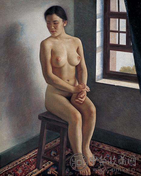 石良 女人体 布面 油彩