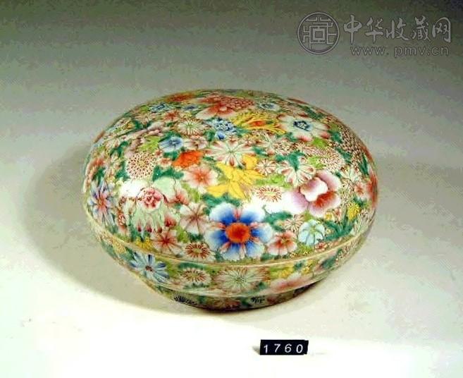 清康熙 建瓷雕花瓶