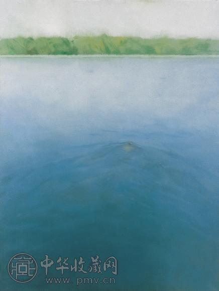 章剑 2001年作 后海系列 油彩布面