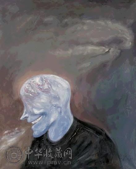 柴小刚 2000年 呼吸 布面油画
