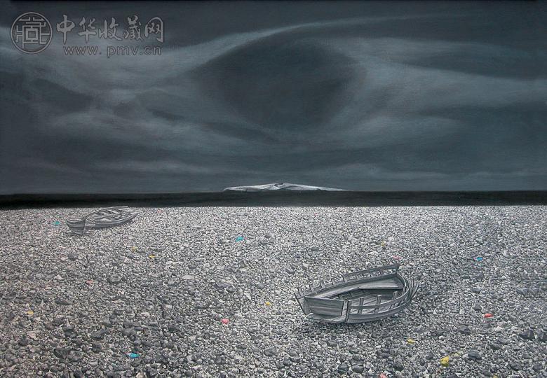 胡建成 1998年作 对未来的回忆 布面 油画