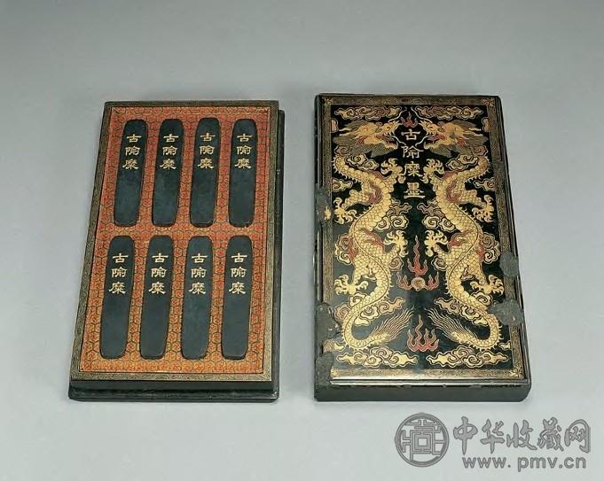 清道光 古隃 糜墨(8锭)