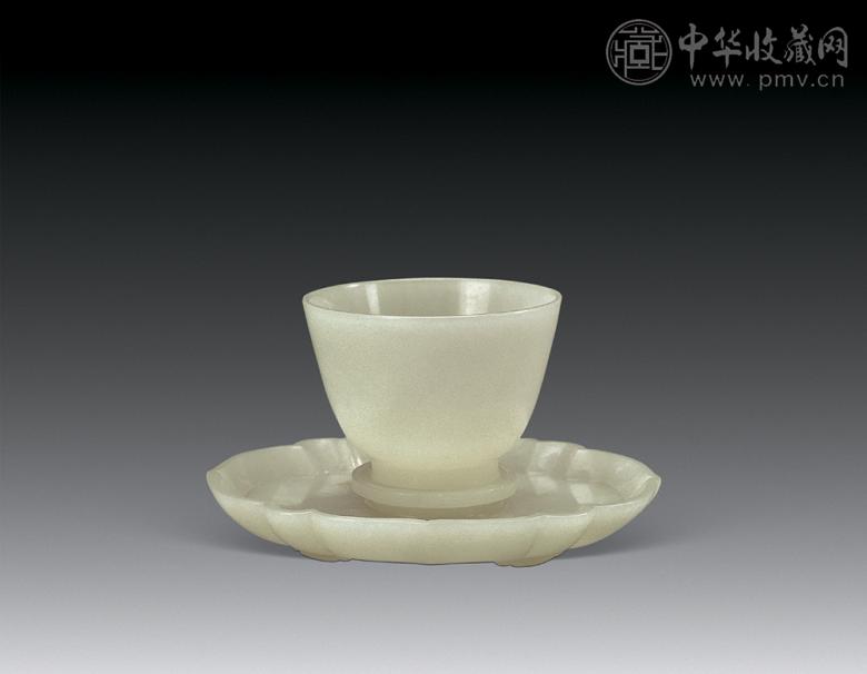 清乾隆 白玉杯 盏(1套)