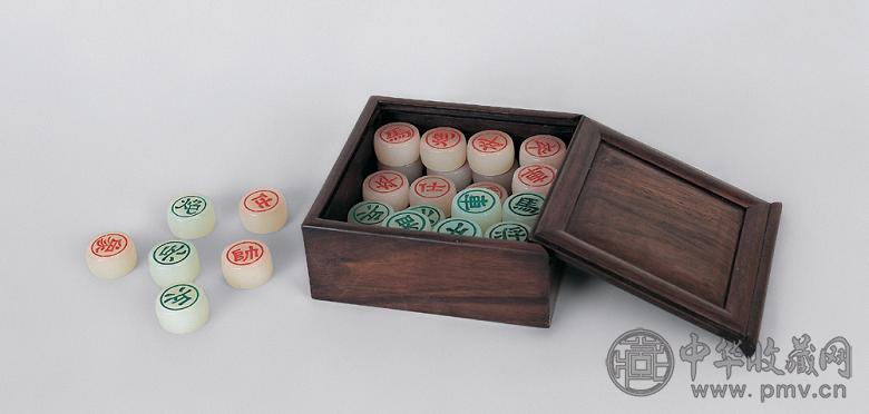 白玉象棋(1副)