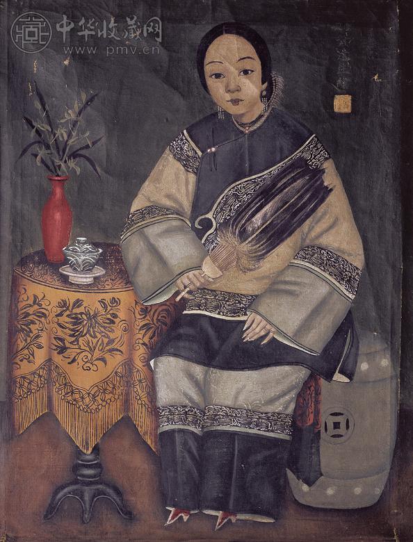 黄达生 人物 布面油彩