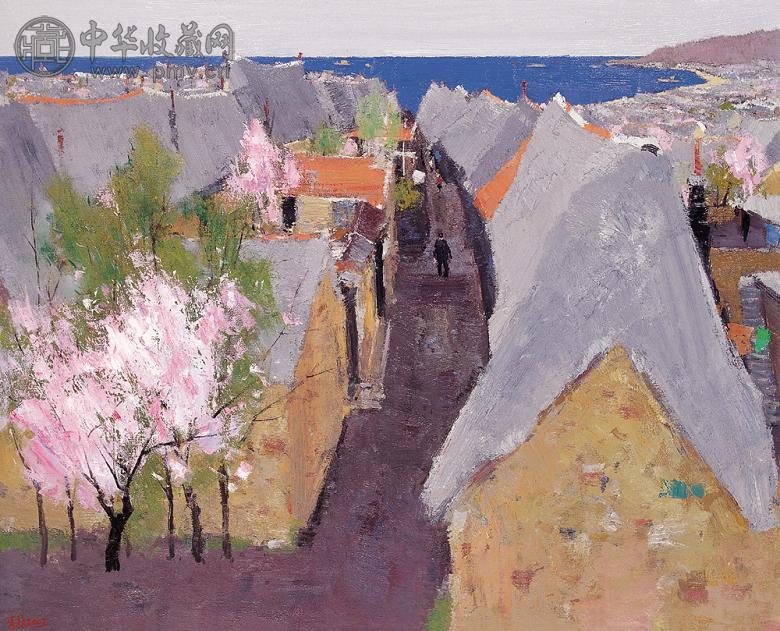 李前 风景 油画