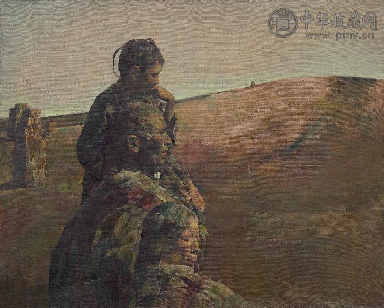 郭北平 1994年作 家园 布面油彩