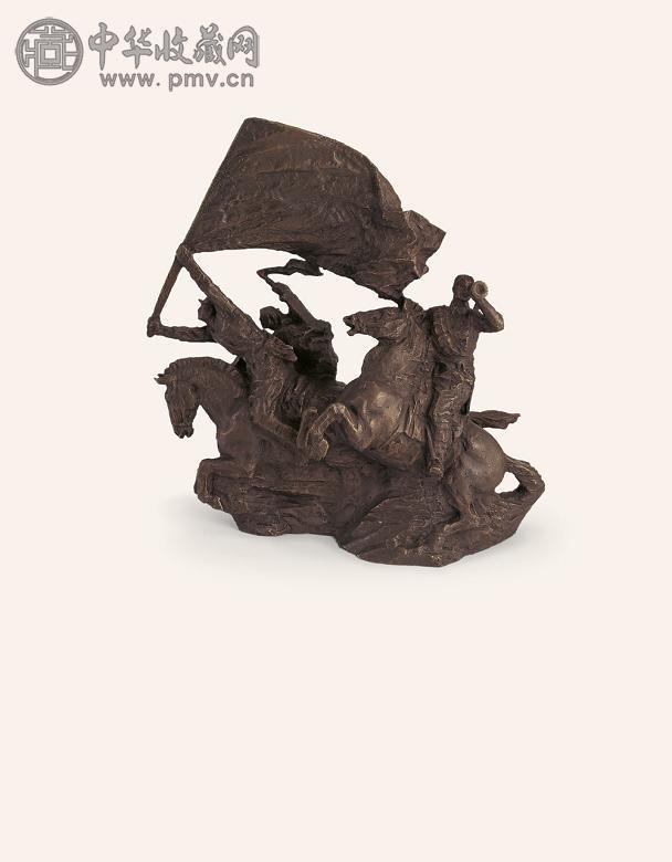 唐大禧 1975年作 壮丽诗篇(15件之5) 铜