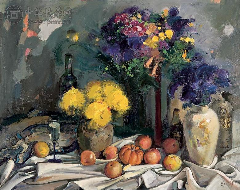 王俭 2005年作 香艳 布面 油画