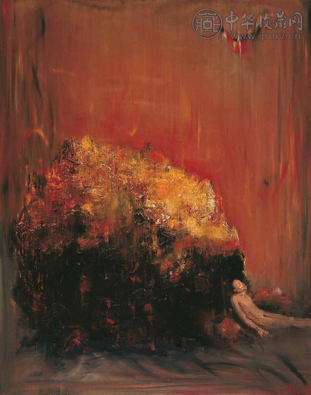 尹朝阳 2005年作 神话 油彩 画布