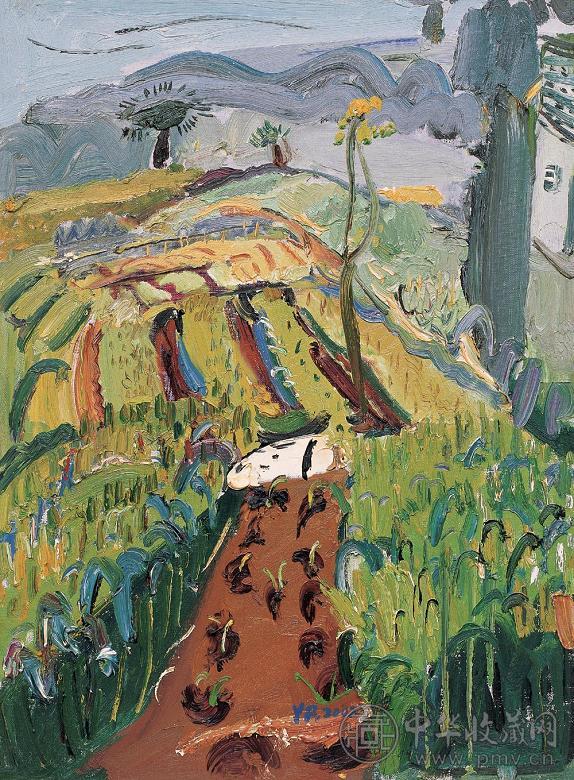 闫平 2002年 早春 布面油彩