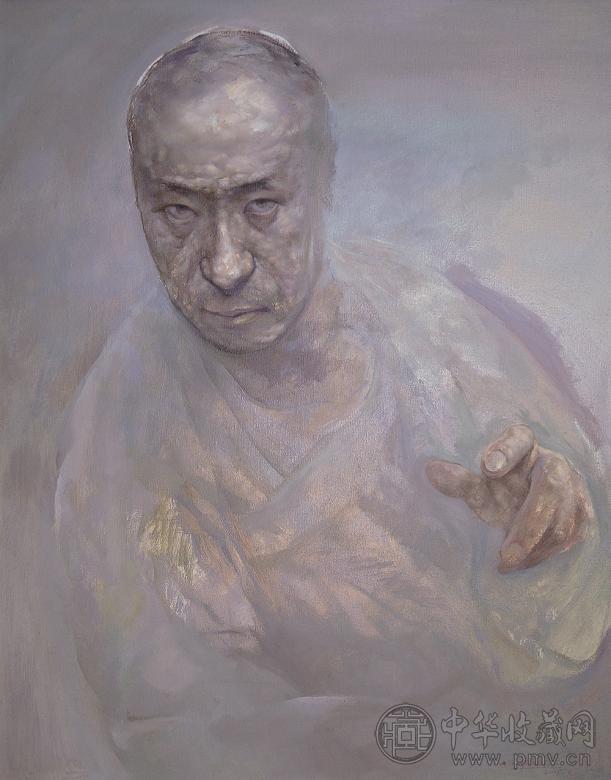 王浩辉 2005年作 渡 布面油画