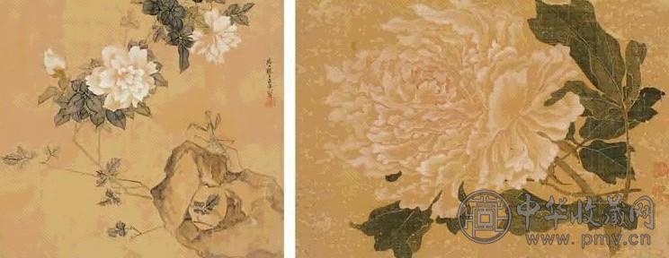 居廉 山水花卉 册页(10开)