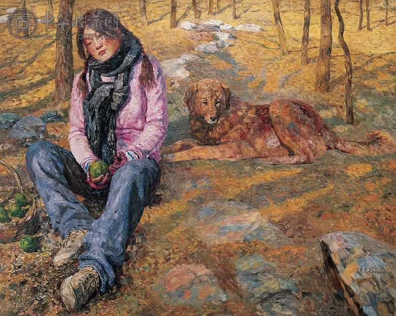 孙为民 2003年作 青桔 布面 油画