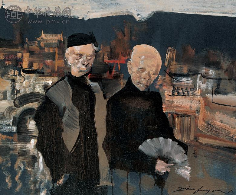 俞晓夫 武夷旧事 布面 油画