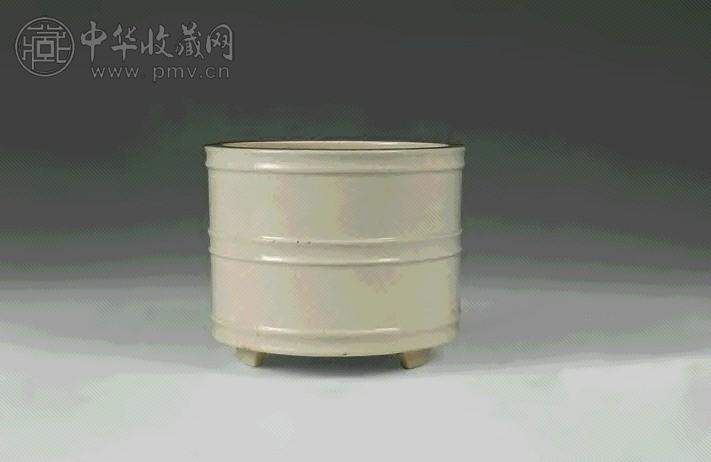 清早期 潮州窑弦纹炉