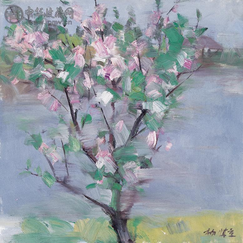 杨慎重 水乡春韵 布面 油画