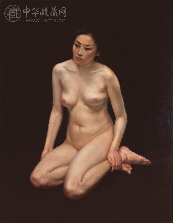李书安 女人体 布面 油画