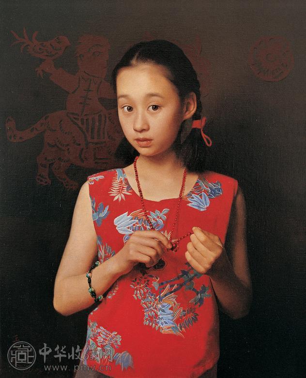 王沂东 2006年作 听雨—夏秋时节 油彩 布面