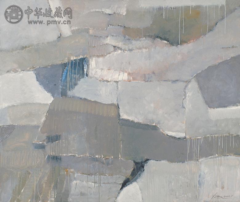 白明 2005年作 从容之域 布面 油画