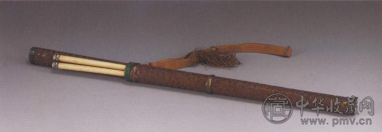 清 竹牙餐刀(带竹鞘)