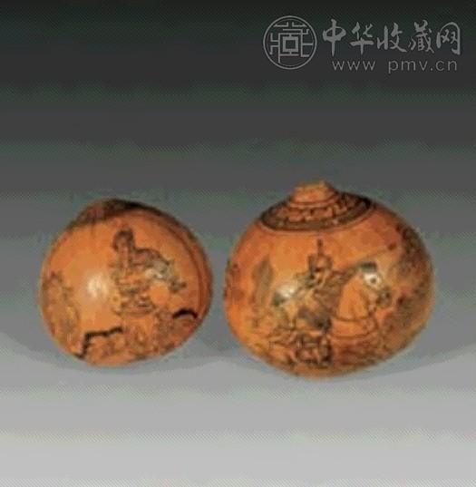 刻人物葫芦(2件)