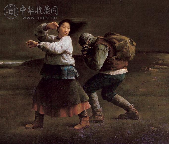 郭润文 艺术家的故事 油画 画布