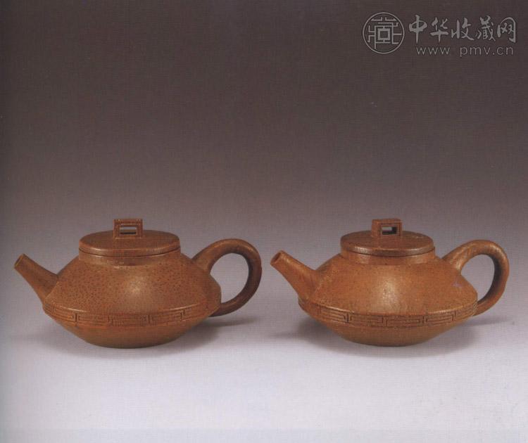 清中期 竹雕小茶壶(2件)