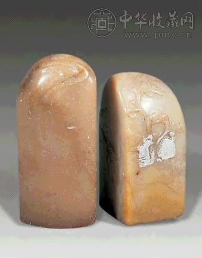 清 寿山石章(2件)