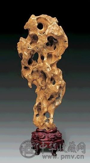 清初 太湖石山子