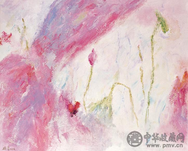 鸥洋 2004年 霞 布面油画