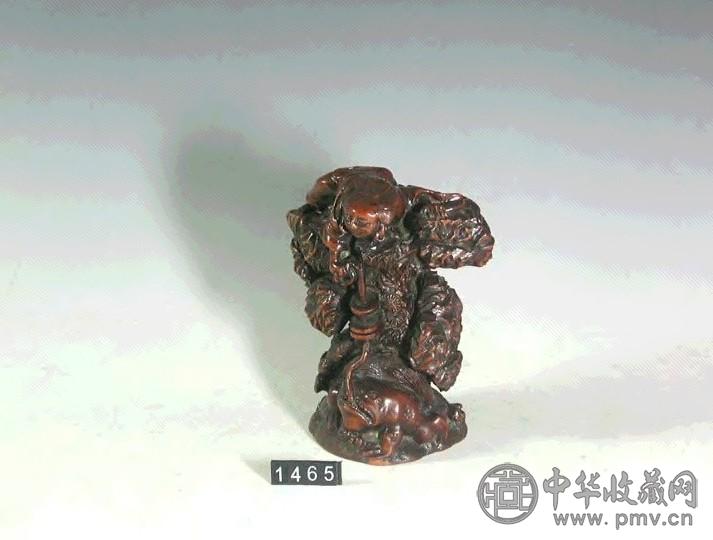 清 黄杨木刘海戏蟾